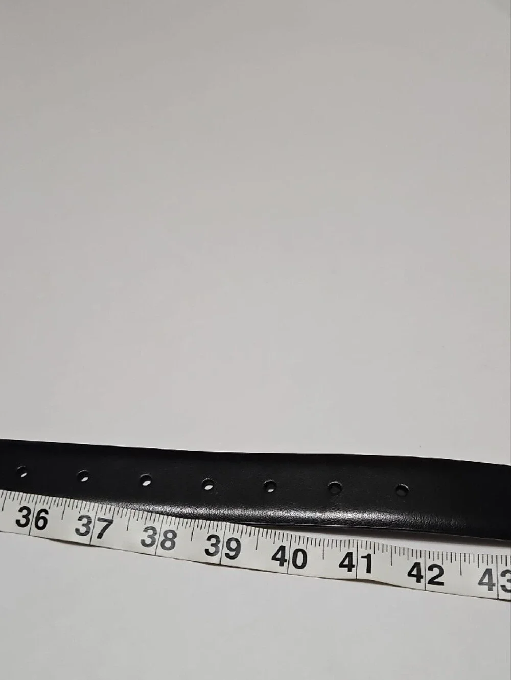 Perry Ellis Men's Black/Brown Reversible Leather Belt with Gunmetal Buckle Sz 38